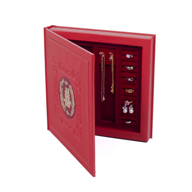 Gemstone Gradient Color Rigid Handle Travel Wedding Jewelry Commemorative Packaging Box product reference