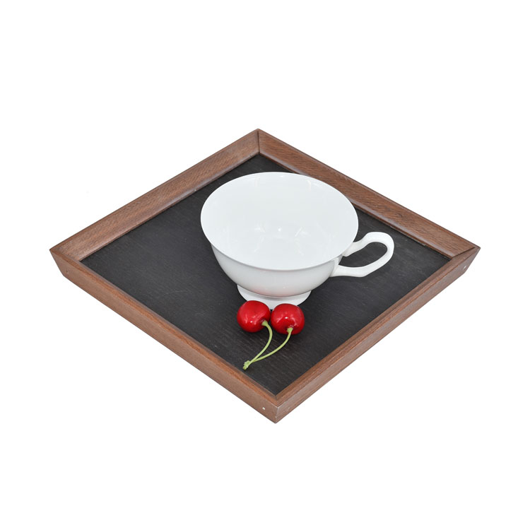 Hot Selling Printing Pattern MDF Wood Lacquer Tray For Hotel Restaurant Wholesale product reference