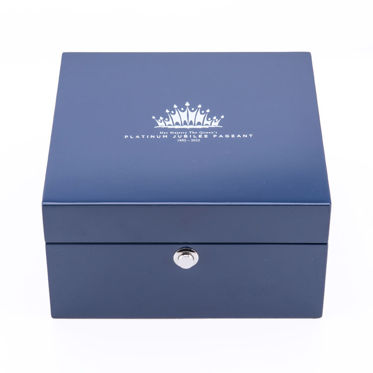 Leather Wooden Watch Box with Acrylic 6 Slots - Wholesale product reference
