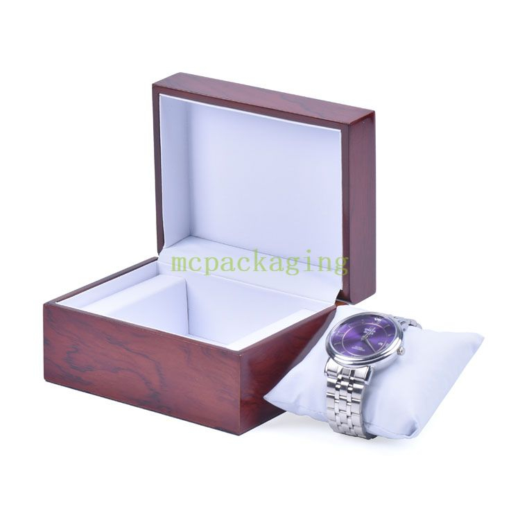 WoodBox Factory Luxury Vintage Wooden Gloss Watch Packaging Box product reference
