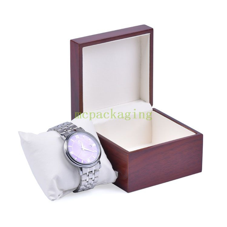 Wooden Box Factory Luxury Logo Personalized Wooden Watch Packing Box Woodbox product reference