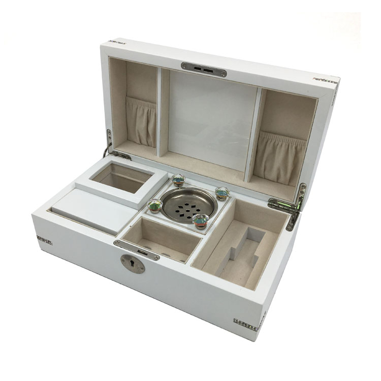 100ml Perfume Glass Bottle New Design with Wood Box product reference