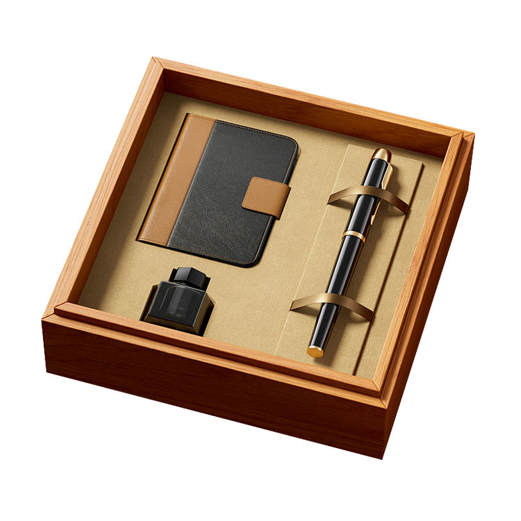 Drive Luxury Wine Unfinished Wooden Fountain Pen Wood Box product reference