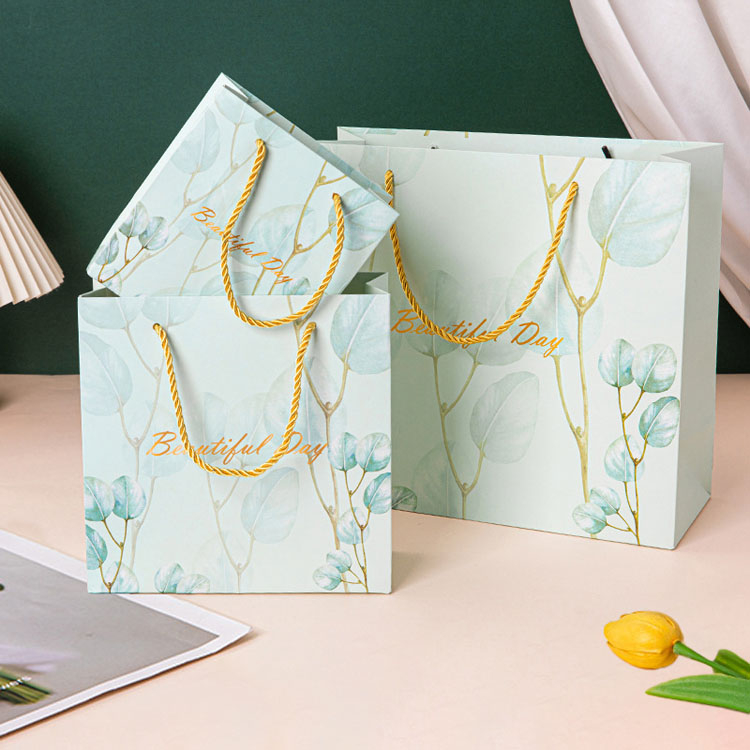 Kraft Paper Bags with Logo & Handle product reference