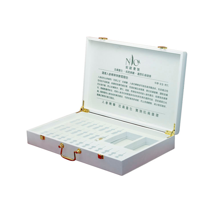 Jeweley White Watch Razor Collar Pin Pearl Gvp White PU Leather Logo Gilded Cosmetic Essential product reference