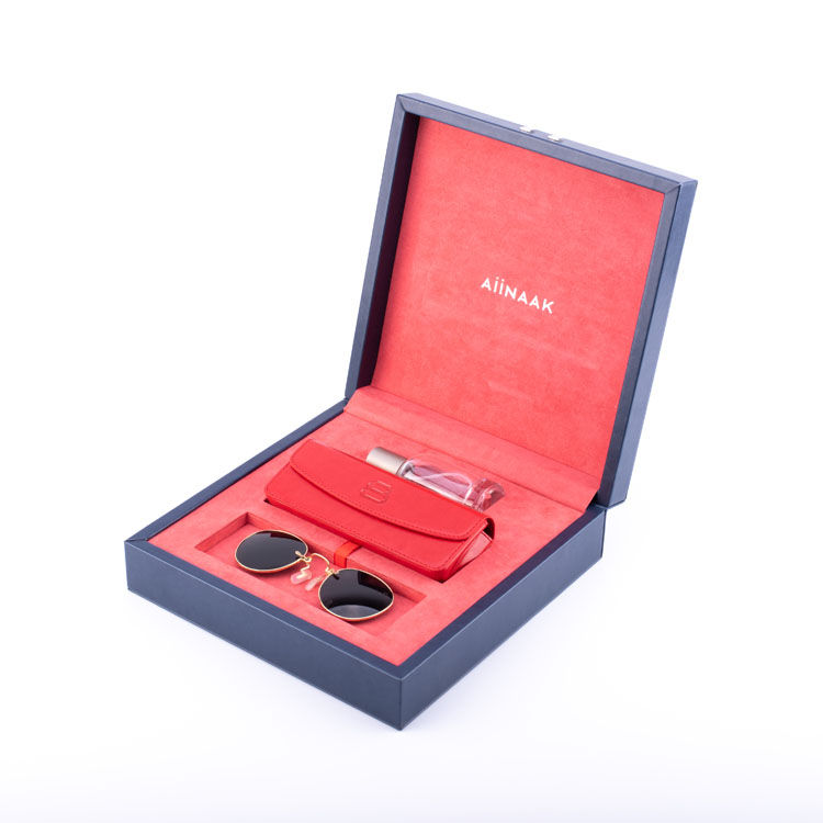 Customize Leather Wooden Gift Sunglasses Packing Box product reference